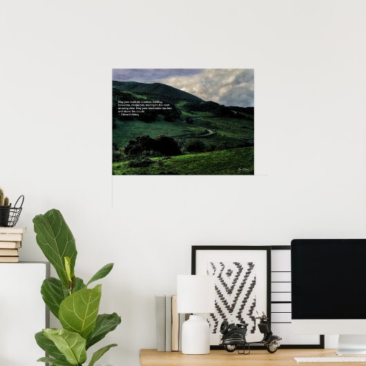 Windenergie Poster (Thuiskantoor)