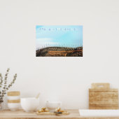 Windenergie Poster (Keuken)