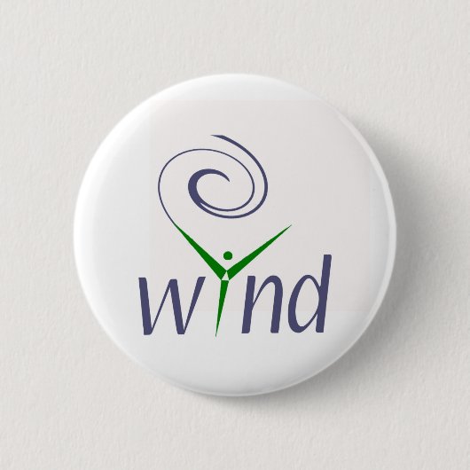 Windenergie Ronde Button 5,7 Cm (Voorkant)