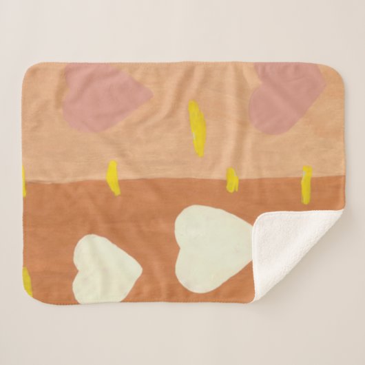 Windenergie Sherpa Blanket Deken (Voorkant (horizontaal))