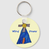 Windenergie Sleutelhanger (Voorkant)