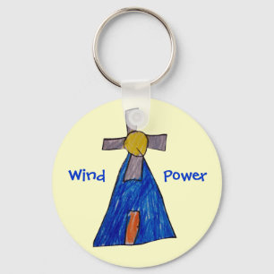 Windenergie Sleutelhanger