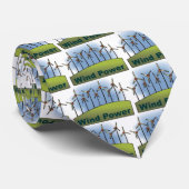 Windenergie Stropdas (Opgerold)