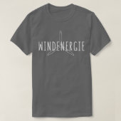 windenergie t-shirt (Design voorkant)