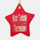 Windenergiecentrale Keramisch Ornament (Links)