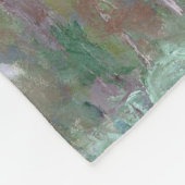 Windenergieserie Poplars van Claude Monet Fleece Deken (Hoek)