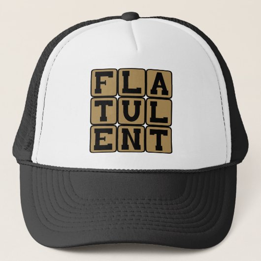 Winderig, Vol scheten Trucker Pet (Voorkant)