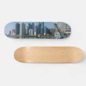 Winderig zeilen skateboard (Horizontaal)