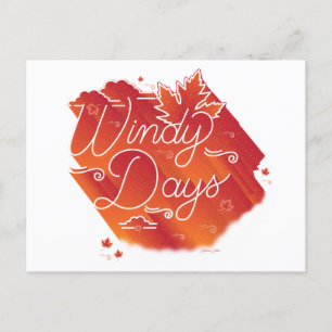Winderige dagen / Briefkaart