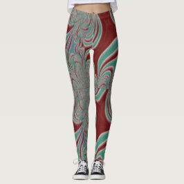 Winderige Fractals Leggings