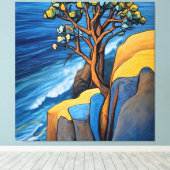 Winderige Sereniteit Canvas Afdruk (Insitu (Houten vloer))