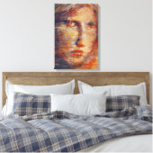 Winderige tijd canvas afdruk (Insitu (Slaapkamer))