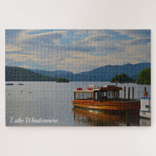 Windermere, het Briefkaart Magnet van het Lake Dis Legpuzzel