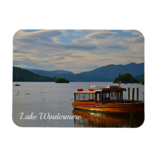Windermere, het Briefkaart van het meer Magneet