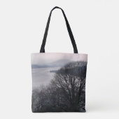 Windermere in Winter - Lake District Canvas tas (Achterkant)