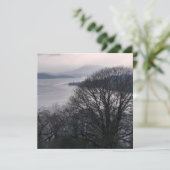 Windermere in Winter - Lake District Flat Kaart (Staand voorkant)