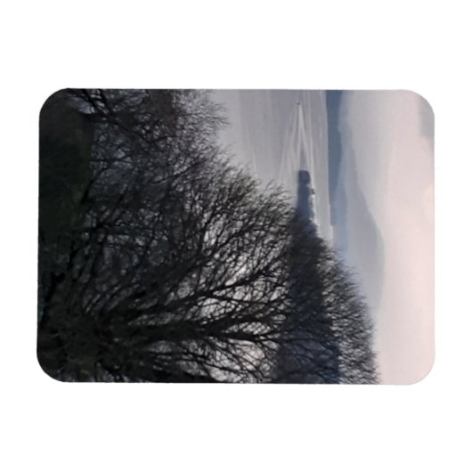 Windermere in Winter - Lake District Magnet Magneet (Horizontaal)