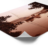 Windermere op Dawn Poster (Hoek)