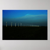 Windfarm-wapn Poster (Voorkant)