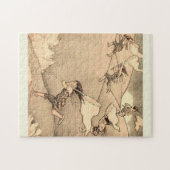 Windfeeën die wind vangen legpuzzel (Horizontaal)
