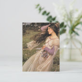 WiNDFLoWERS, door John William Waterhouse, 1902 Briefkaart (Staand voorkant)