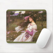 Windflowers door John William Waterhouse  Muismat (Met muis)