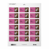 Windflowers van John William Waterhouse  Etiket (Full Sheet)