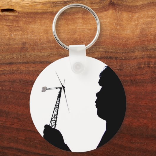 Windgenerator Sleutelhanger (Voorkant)