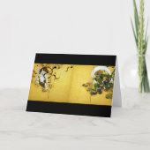 Windgod en dondergod, Tawaraya Sotatsu Kaart (Voorkant)