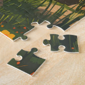 Windgrot Nationaal Park Bison South Dakota Legpuzzel (Zijkant)