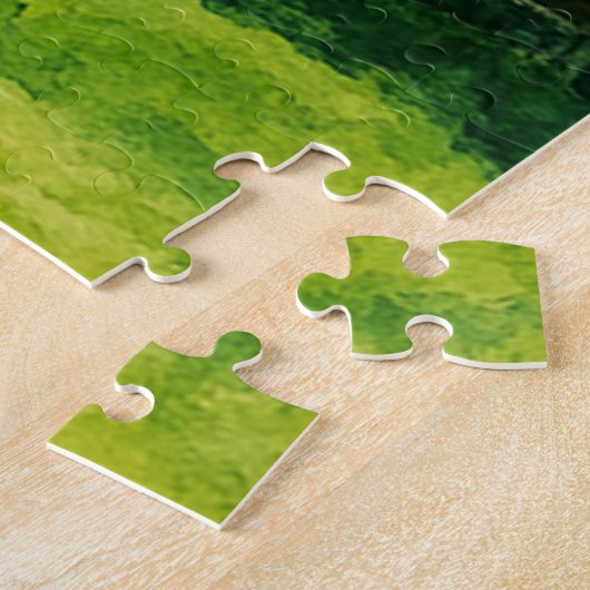 Windham Mountain Lodge NY Zomer Waterverf Legpuzzel (Zijkant)