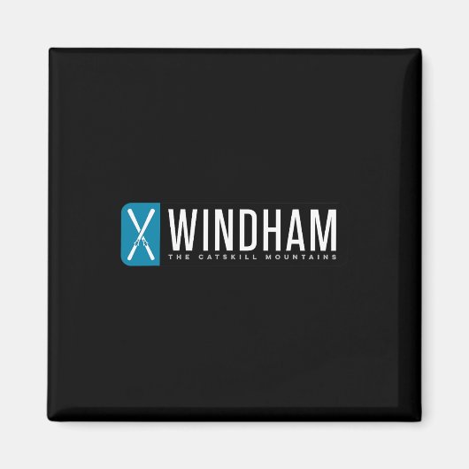 Windham Mountain Skiën Magneet (Voorkant)