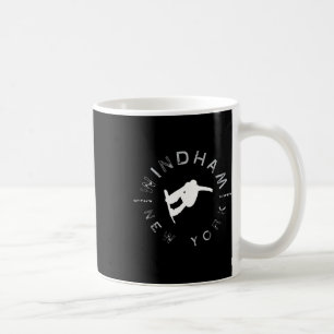 Windham New York Vintage Retro Snowboarden Koffiemok