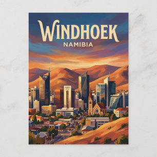 Windhoek Independence Avenue Namibië Briefkaart