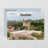 Windhoek Namibië Briefkaart (Voorkant / Achterkant)