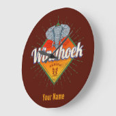 Windhoek Namibië Retro Elephant Afrika Grote Klok (Hoek)