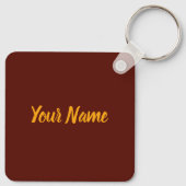 Windhoek Namibië Retro Elephant Afrika Sleutelhanger (Achterkant)