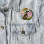Windhond (br2) - Tuin Ronde Button 5,7 Cm (In situ)