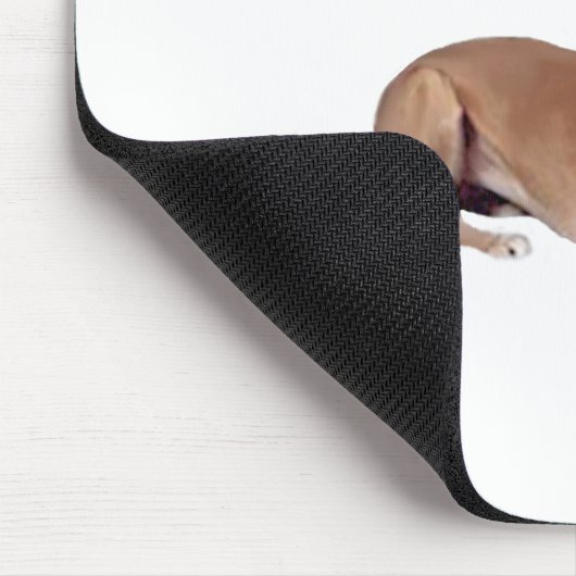 Windhond (fawn, liggend) muismat (Hoek)