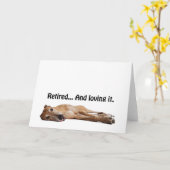 Windhond GVV die Teruggetrokken en van het houdt Kaart (Gele Bloem)