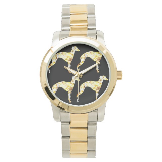 Windhond Horloge (Voorkant)