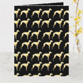 Windhond   kaart (Gele Bloem)