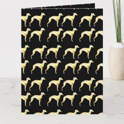 Windhond   kaart (Voorkant)