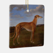 Windhond Keramisch Ornament (Rechts)
