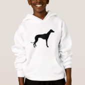 Windhond Silhouet (Voorkant)