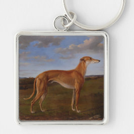 Windhond Sleutelhanger
