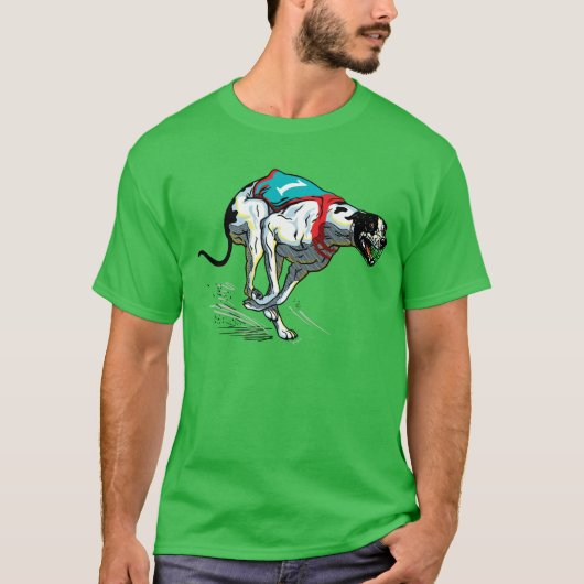 windhond t-shirt (Voorkant)