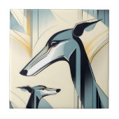 Windhond Tegeltje (Voorkant)