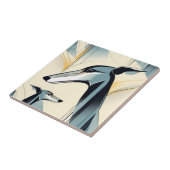 Windhond Tegeltje (Zijkant)