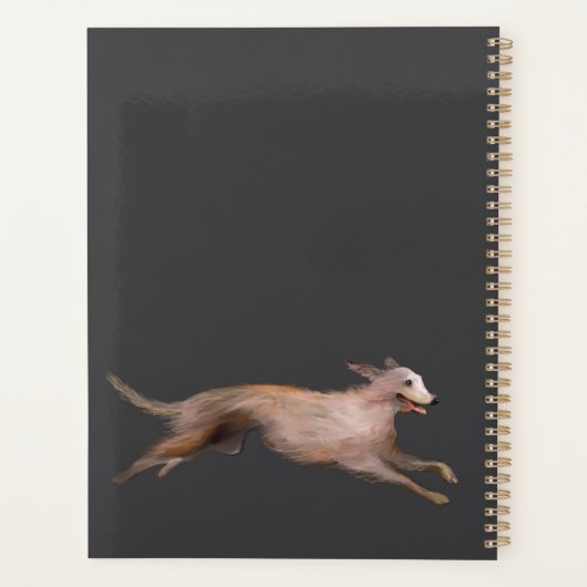 WINDHOND TEKENING PLANNER (Achterkant)